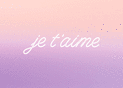 Je t'aime : douceur pastel en d&eacute;grad&eacute; &eacute;l&eacute;gant